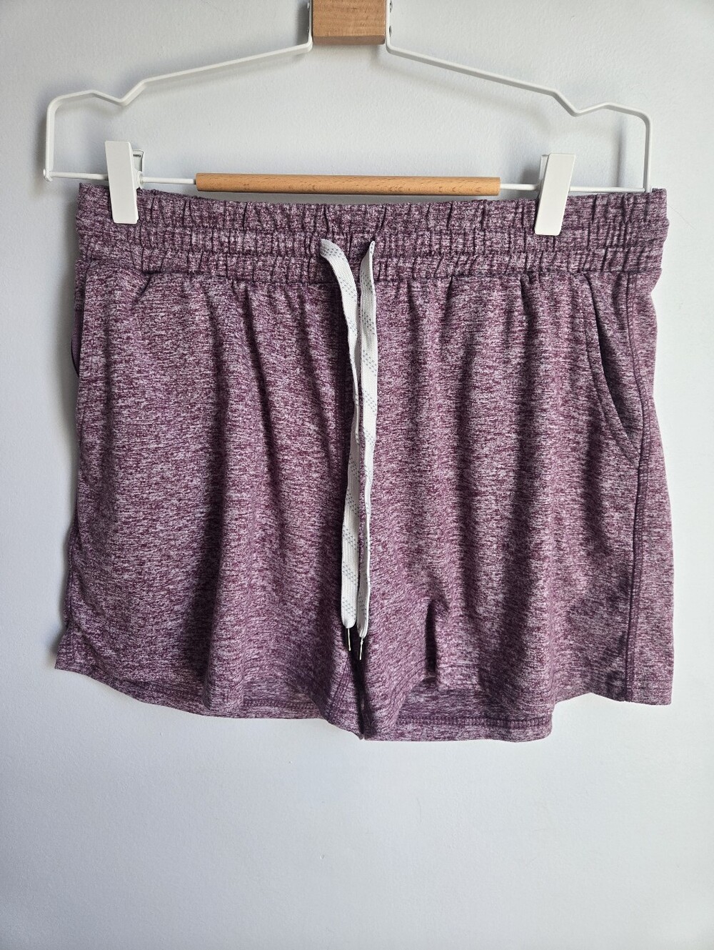 PACIFIC TRAIL Heathered Plum Shorts